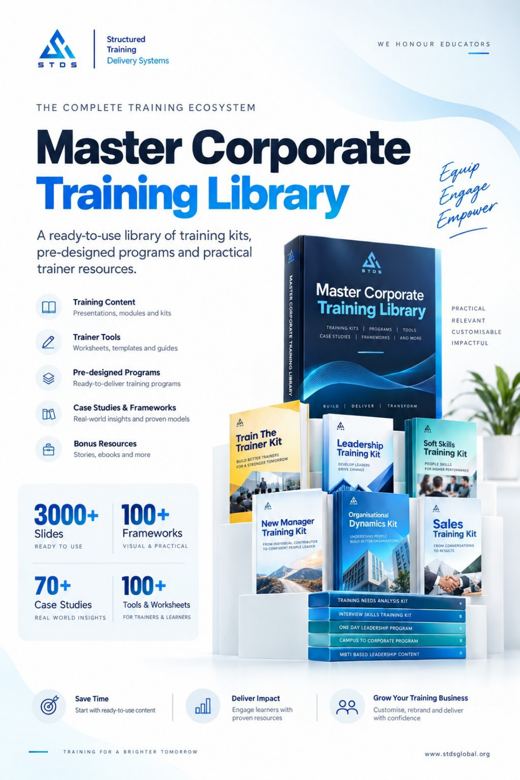 Sample page: Master Corporate Training Library