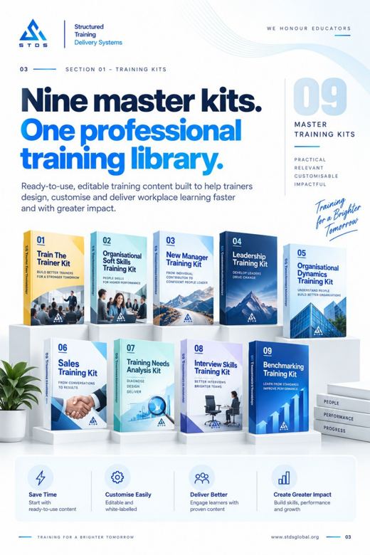 Sample page: Nine Master Kits