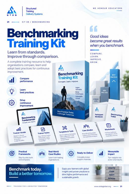 Benchmarking Training Kit brochure page