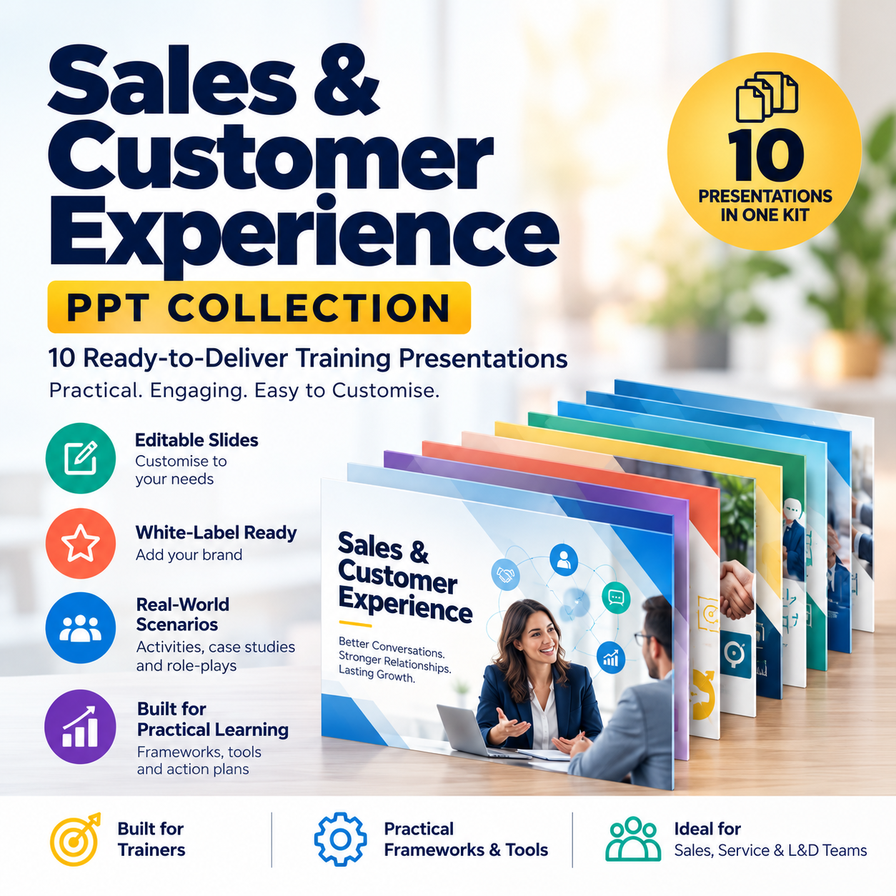 Sales & Customer Experience Training PPT Collection