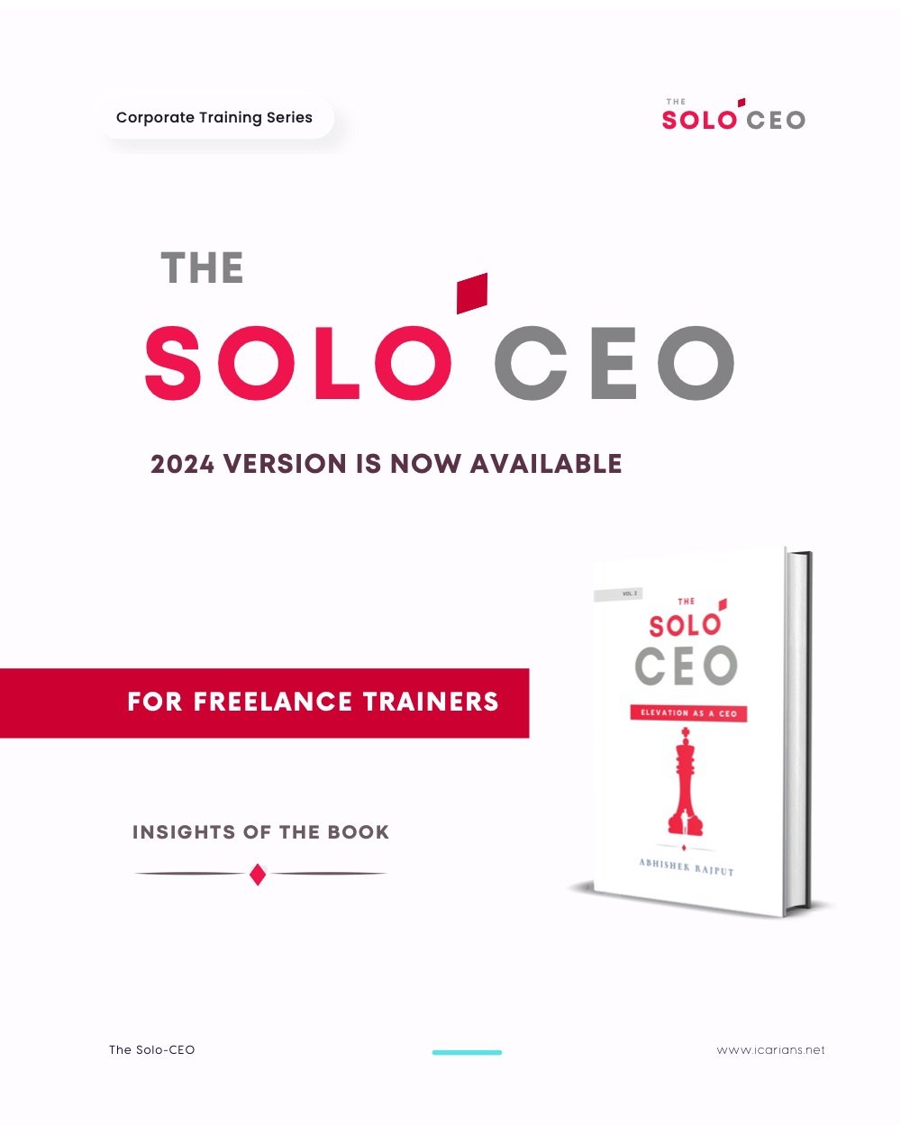 The Solo CEO — For Freelance Trainers (2 Volumes)