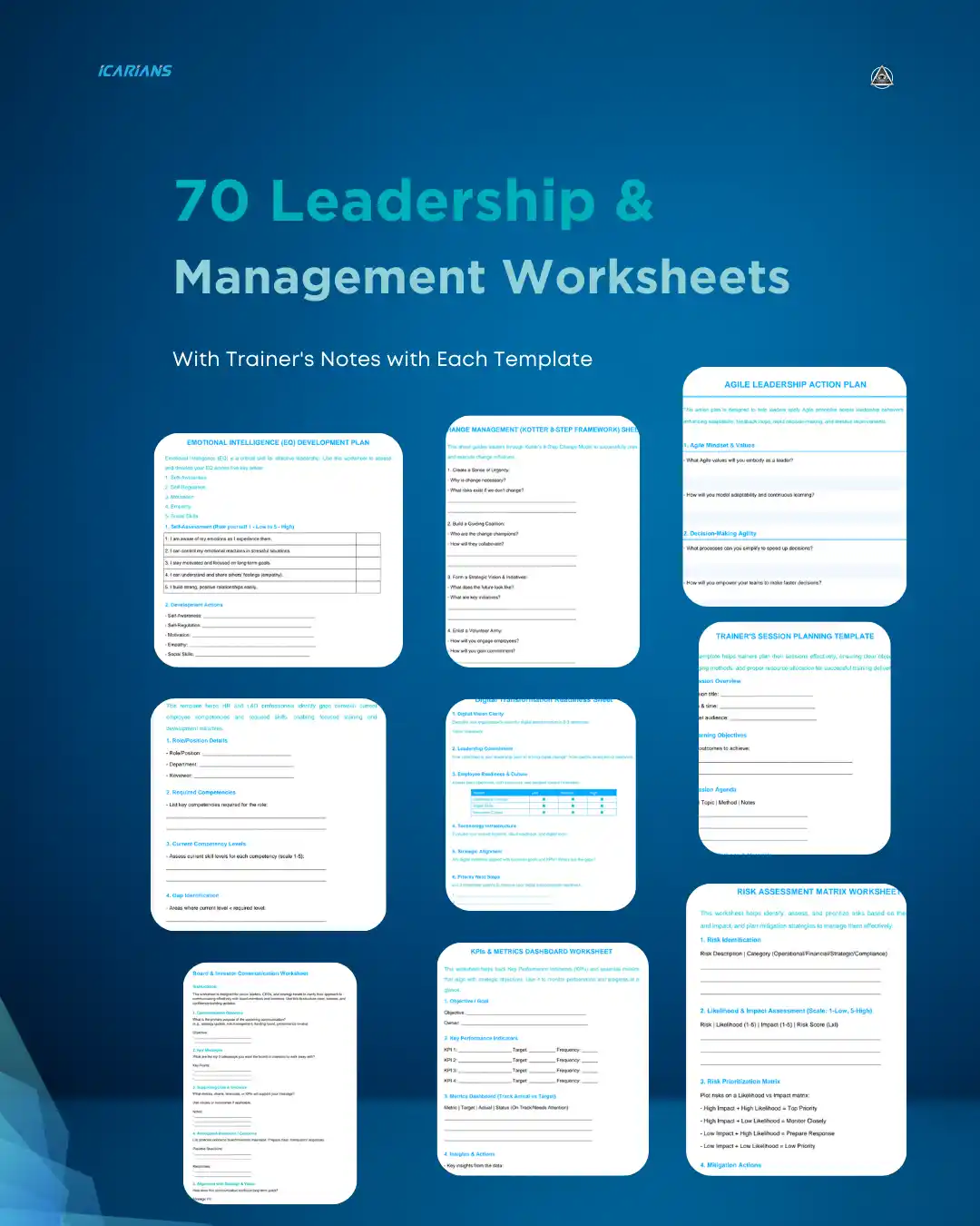 70 Leadership & Management Worksheets preview